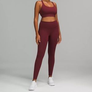 LULULEMON HIGH WAISTED WUNDER UNDER LEGGINGS